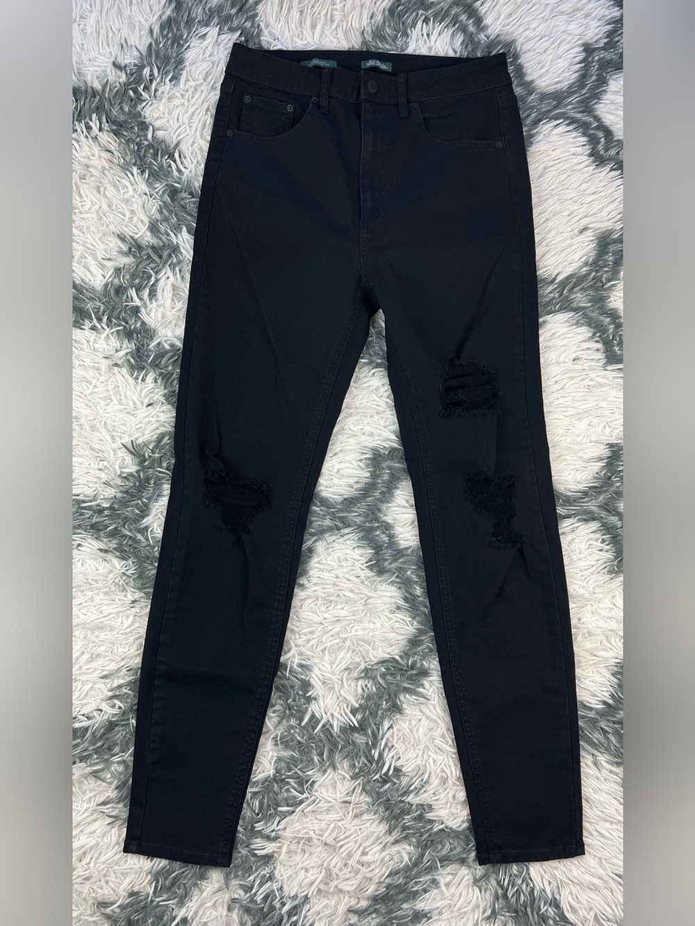 Wild Fable Women’s Black Highest Rise Skinny Jeans Size 8